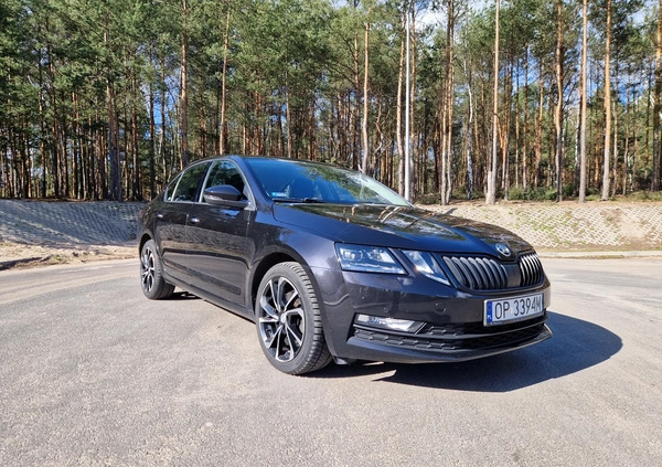 Skoda Octavia cena 77490 przebieg: 107700, rok produkcji 2019 z Warszawa małe 79